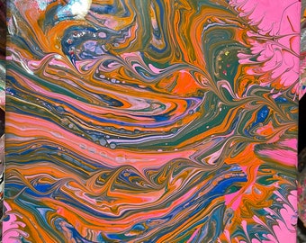 Original Acrylic Painting - 12”x22”