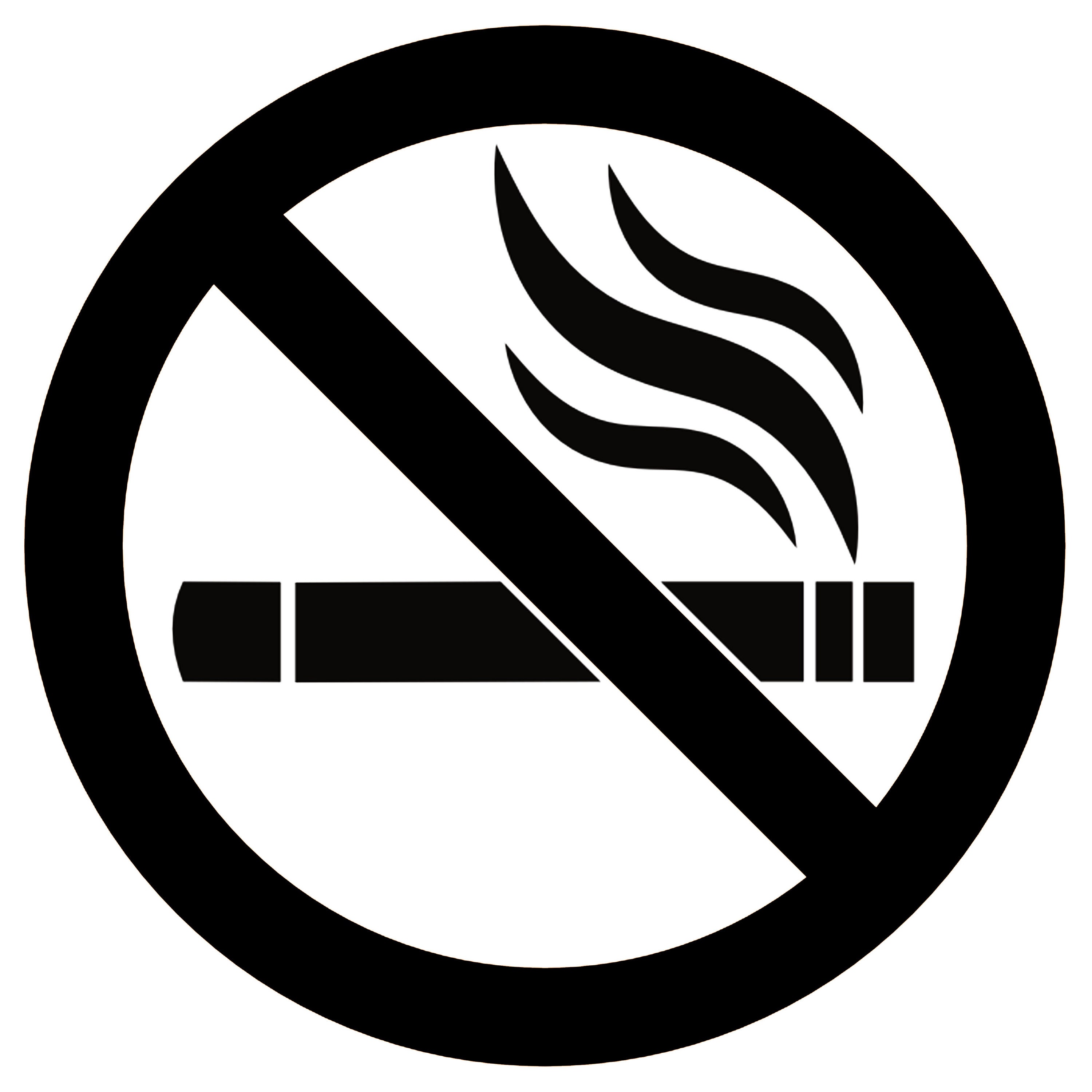 Cartel Indicador Placa Alum Prohibido Fumar Negro Rojo