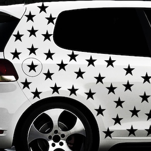180x Stars Star Car Sticker Set Sticker Tuning Shirt Stylin Wall Decal rib17