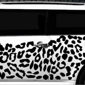 Leopard Pixel Cyber Camouflage XXL Set Car Sticker Stylin Wall Decal