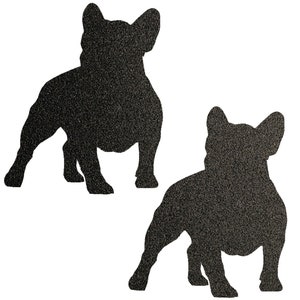2x Reflective Stickers French Bulldog French Bull Reflex Sticker Decal Dog Bulldog