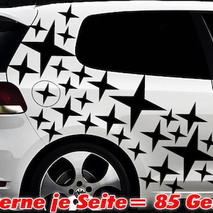 85 Stars Star Car Sticker Set Sticker Tuning Shirt Stylin Wall Decal Tribel ä