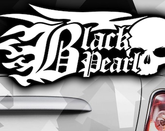 Adesivo Black Pearl Per Auto – 60x17 Cm – Alta Qualità Made In Germany - 2
