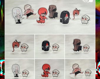 Colección de figuras de acrílico individuales para parejas de homícifos