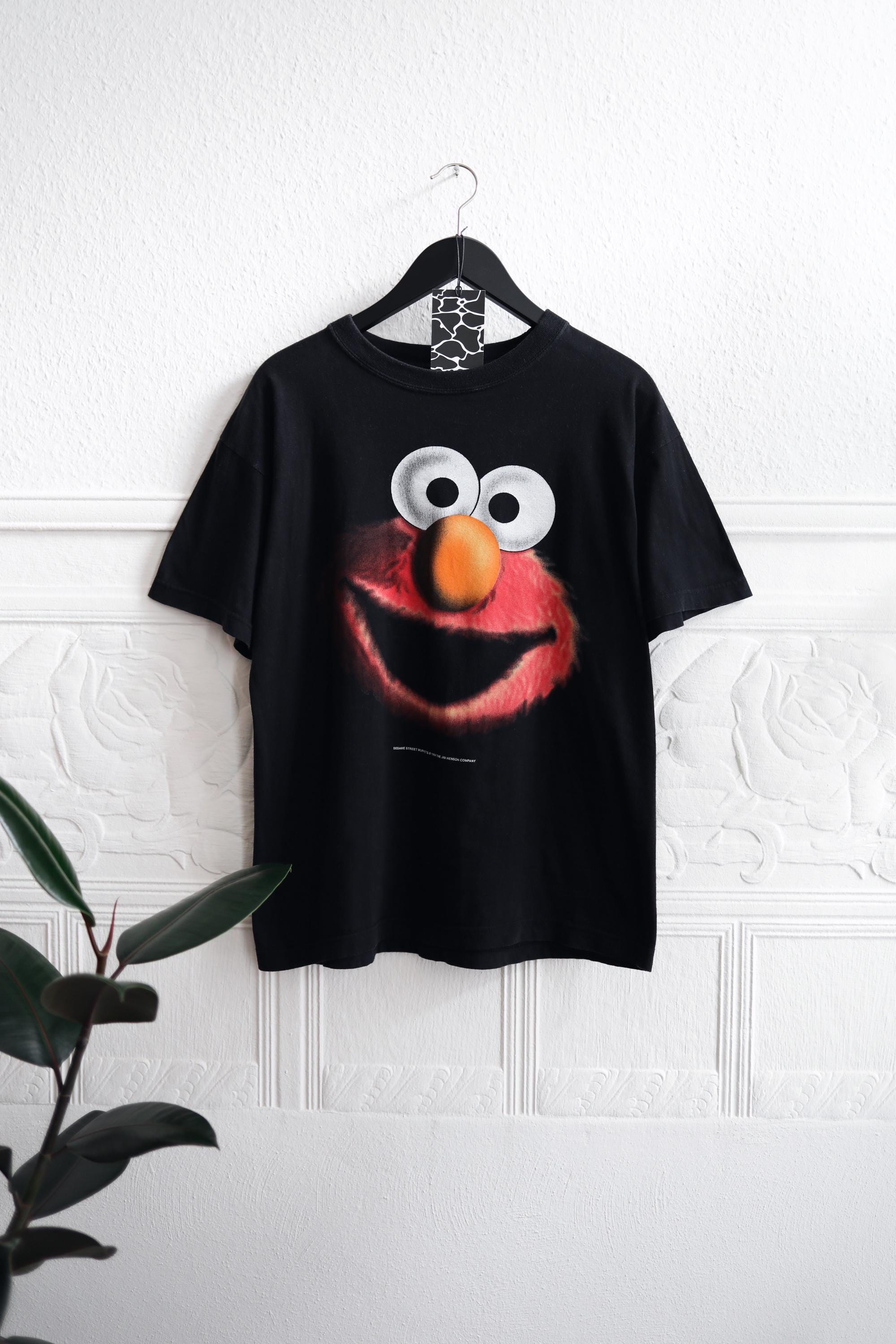 Elmo Vintage Shirt Sesamestreet Sesame Street 90s Graphic Shirt 