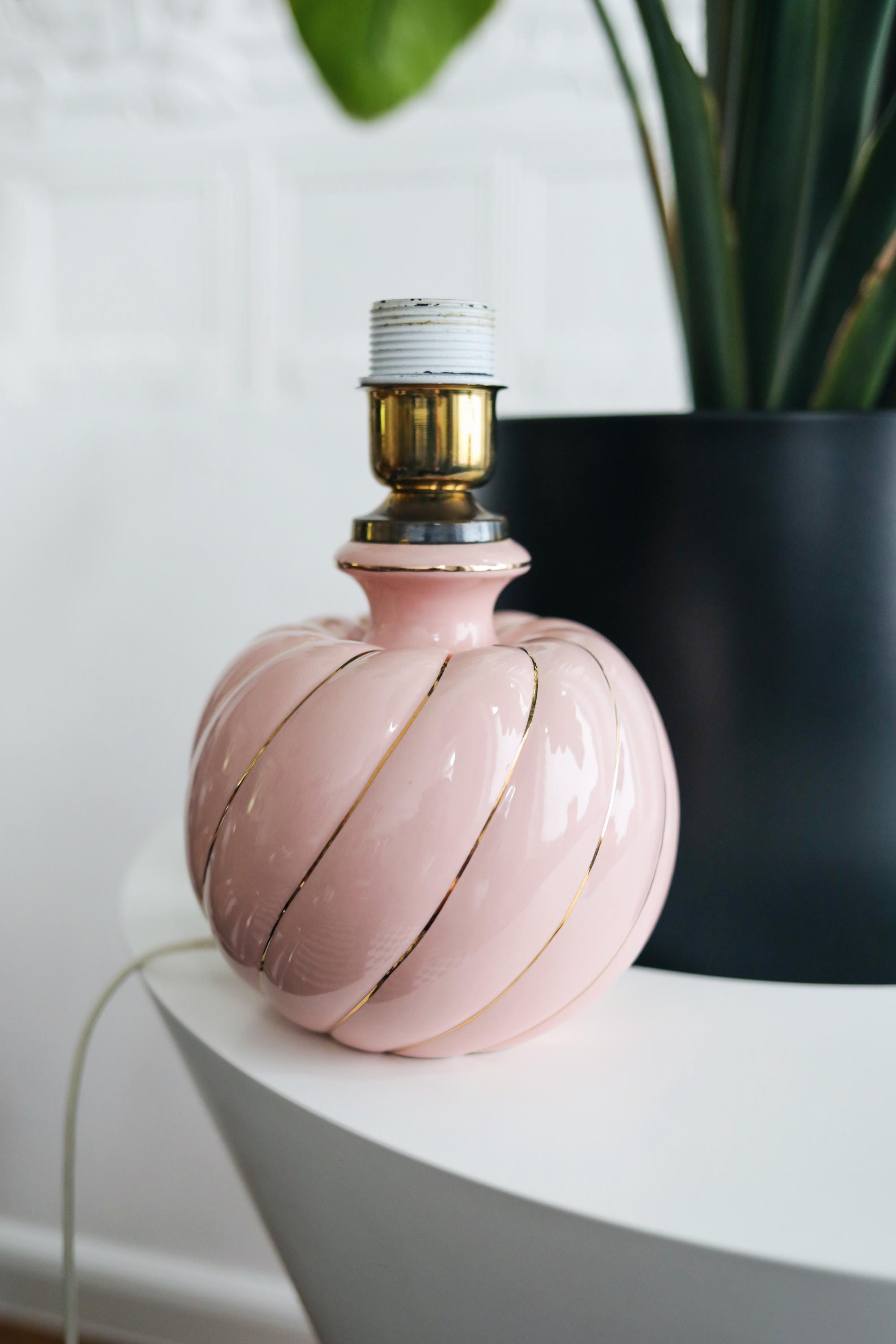 80's pink lamps - Etsy France