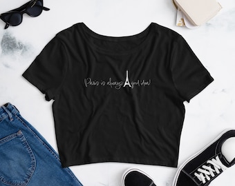 Paris Women’s Crop Tee