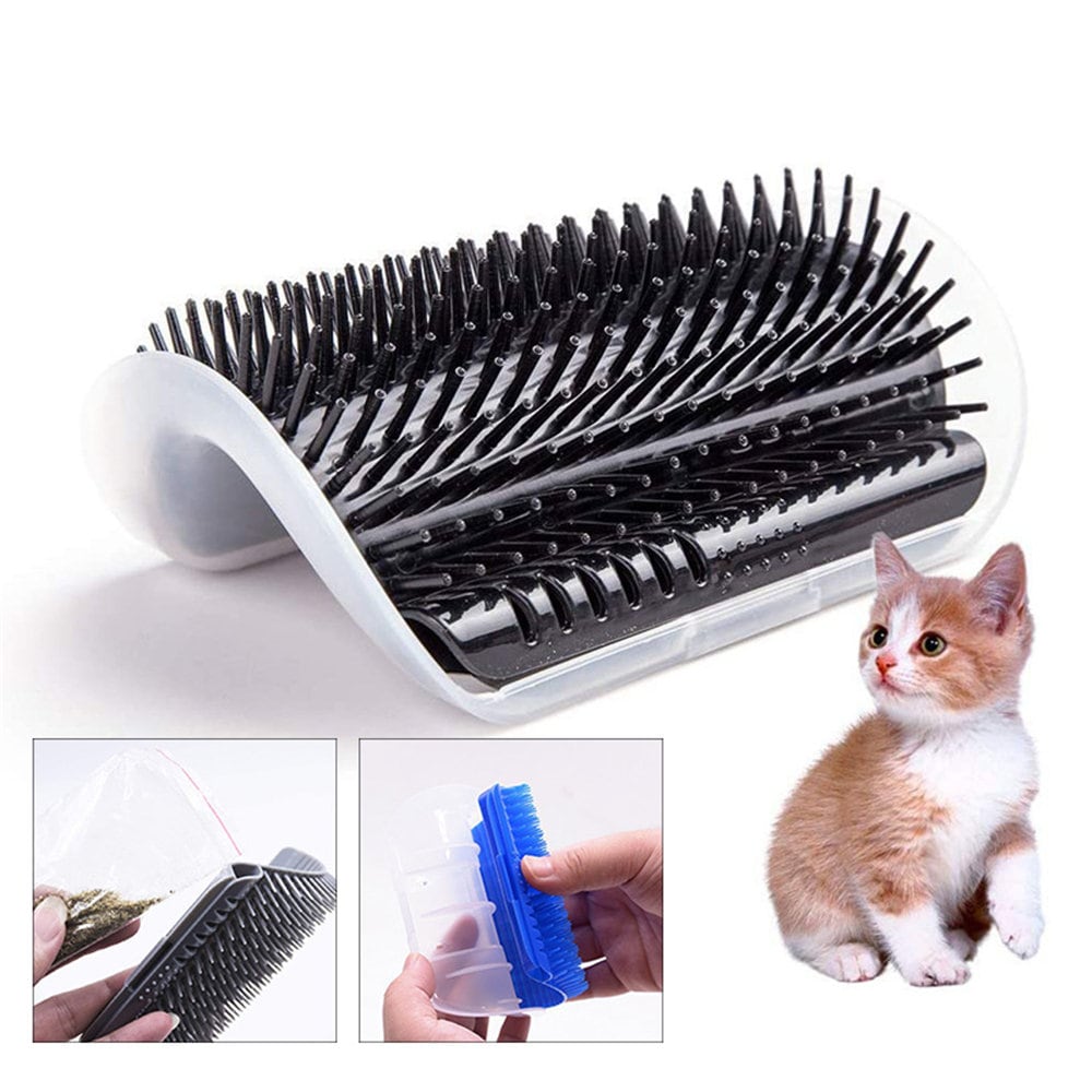 Cat Self Groomer Corner Brush – ShopperMindset