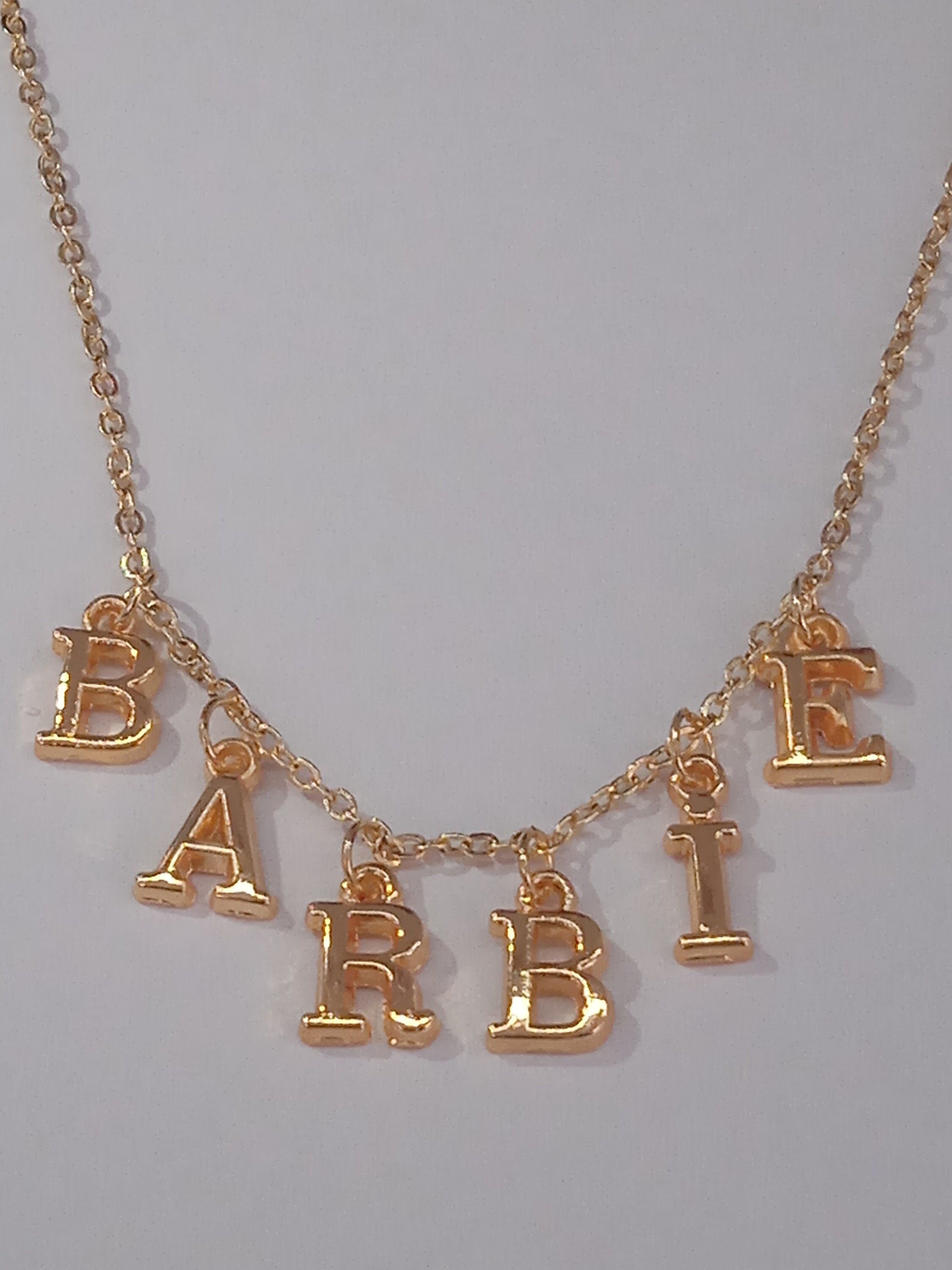 Hollywood Motel Keys 24K Gold Necklace w/ 18K Gold Charms Clip Chain
