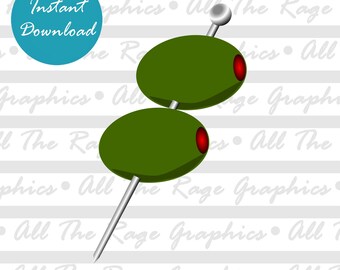 Olives | Instant Digital Download | png jpg svg pdf | Graphic Image | Clip Art | Clipart | Image File | Vector File