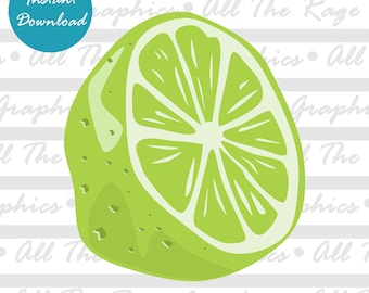 Limoen | Directe digitale download | png-jpg-svg-pdf | Grafische afbeelding | illustraties | Clipart | Beeldbestand