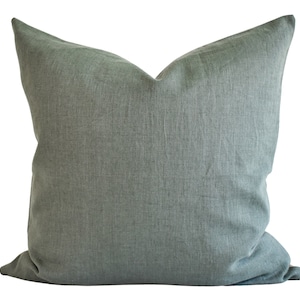 Linen Pillow Cover - Sage