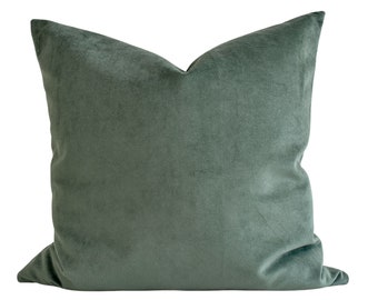 Velvet Pillow Cover - Pine