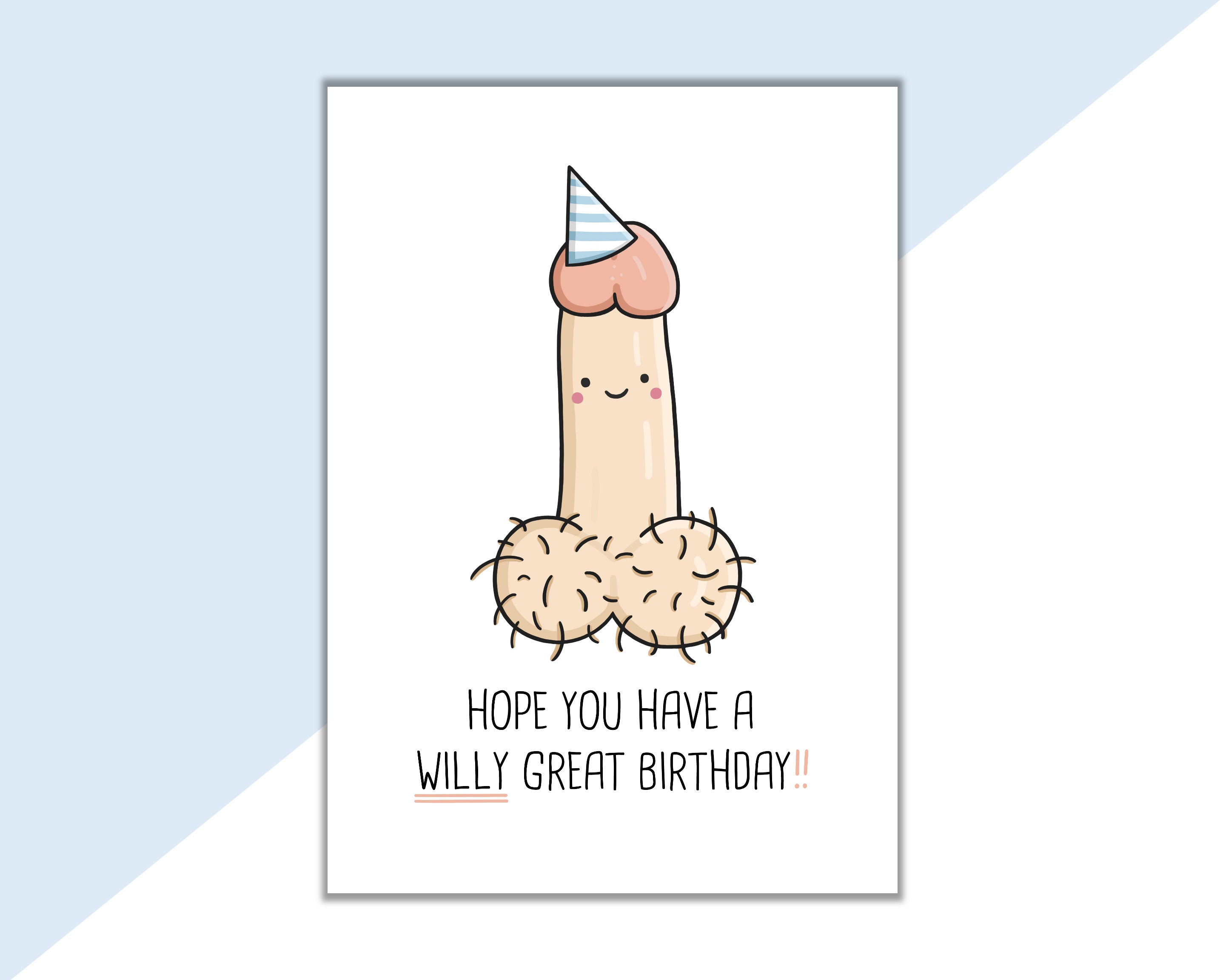 Double dick birthday gift