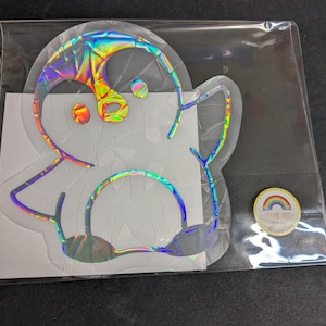 Rainbow Baby Penguin Suncatcher Sticker Sun Catcher Window Film Decal Car Accessorie Stickers Nursery Room Ornament Home Decor Gift for Kids