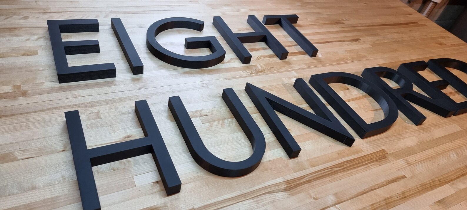 Totally Custom 3D Outdoor Sign Letters. 1 Inch Thick Any Etsy