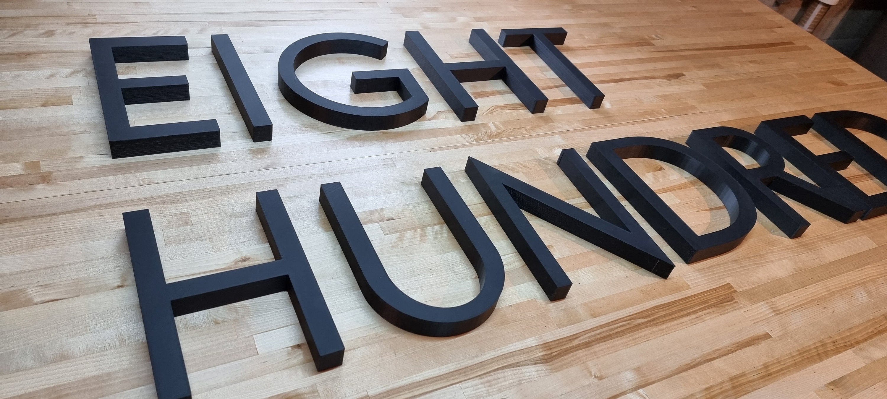 Totally Custom 3D Outdoor Sign Letters. 1 Inch Thick Any Etsy UK