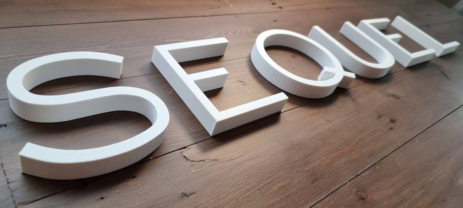 Totally Custom 3D Outdoor Sign Letters. 1 Inch Thick Any Etsy