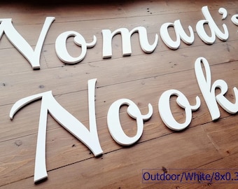 Totally Custom 3D Sign Letters. Outdoor, 1/3 Inch Thick, Any Font, Size or Color! Our Custom 3D Sign Letters Make An Impact