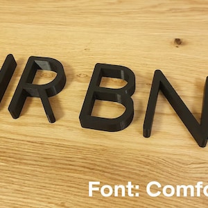 Totally Custom Sign Letters. Any Font, Size Or Color. Perfect For Indoor Use at Home or Any Occasion 1/2 Inch Thick image 1