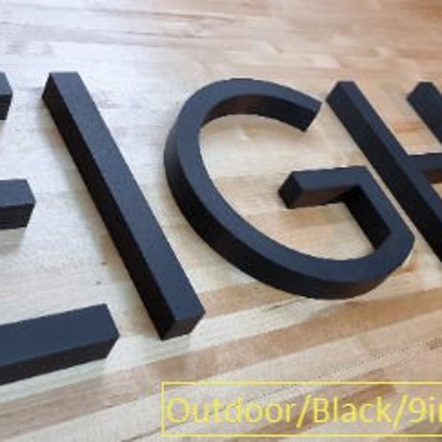 Totally Custom Outdoor Sign Letters. Any Font Size or Color. Etsy Canada