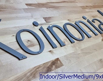 Custom Screw Mount Sign Letters (1/4in). Any Font, Size Or Color. Stunning Screw Mount Sign Letters For Offices, Meeting Rooms & More!