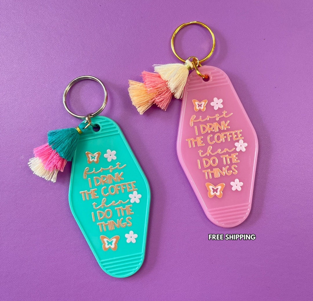 Car Keychain Wristlet keychain With Tassel Keychain for Backpack bag