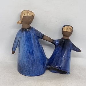 Vintage ceramic figurine by Elsi Bourelius for Jie Gantofta Sweden |