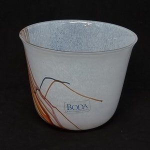 Sweden Kosta Boda Glass Bowl by Bertil Vallien | Sweden glass | Scandinavian glass |