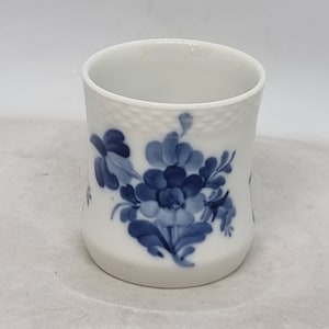 Vintage Royal Copenhagen Porcelain Blue Floral Bowl | Made in Denmark |