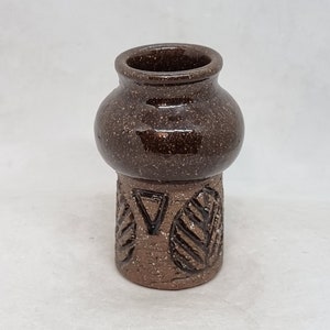 Vintage &quot;Laholm&quot; ceramic vase no. 2030 | Made in Sweden |