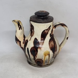 Vintage Handmade Ceramic Teapot | Scandinavia |