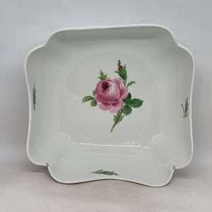 19th century &quot;Meissen&quot; Porcelain Large Bowl | Made in Germany |