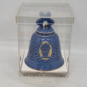 1975 Bing and Grondahl Porcelain &quot;Bell&quot; from Denmark, Copenhagen, |