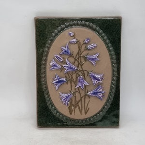 Vintage JIE GANTOFTA Ceramic Wall Plaque no. 883 | Designed by Aimo Nietosvuori |