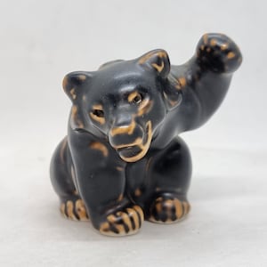 Royal Copenhagen Bear Cub Figurine by Knud Kyhn 21433 |
