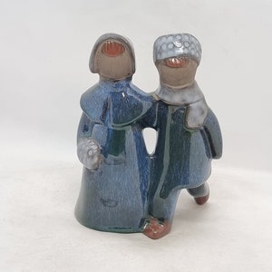 Vintage ceramic figurine by Elsi Bourelius for Jie Gantofta Sweden |