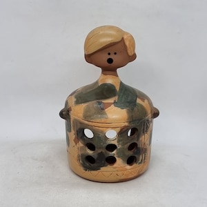 Vintage ceramic candle holder |
