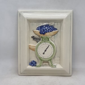 Vintage JIE GANTOFTA Ceramic Wall Plaque no. 956 | Designed by Aimo Nietosvuori |