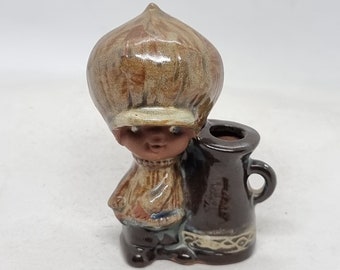 Vintage Ceramic Figurine | Made in Japan |