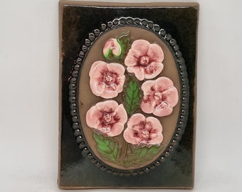 Vintage JIE GANTOFTA Ceramic Wall Plate No. 833/9 | Made in Sweden