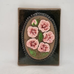Vintage JIE GANTOFTA ceramic wall plaque no. 841 | Designed by Aimo Nietosvuori |