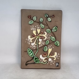 Vintage JIE GANTOFTA Ceramic Wall Plaque no. 789 | Made in Sweden |