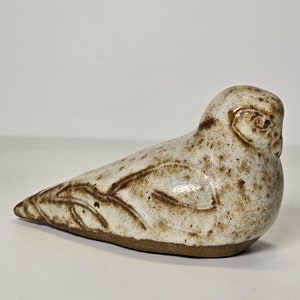 Vintage Keramik Vogel Figurine | Handgefertigt in Schweden |
