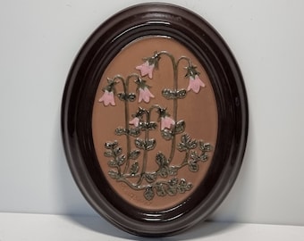 Vintage Gabriel ceramic wall plaque no. A205 | Made in Sweden |