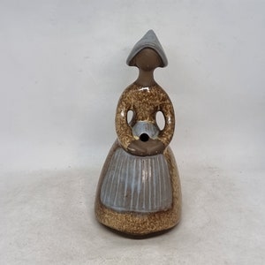 Vintage ceramic lady figurine by Elsi Bourelius for Jie Gantofta Sweden |