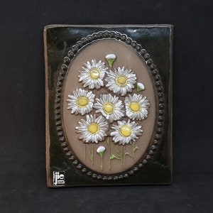 Vintage JIE GANTOFTA Ceramic Wall Plaque no. 879 | Designed by Aimo Nietosvuori |