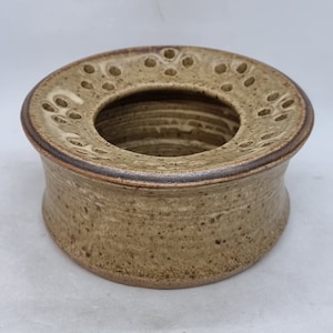 Vintage ceramic candle holder | Scandianvia pottery |