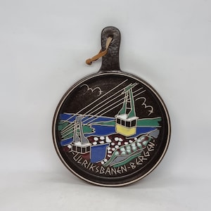 1960s Arol Norwegian Pottery Wall Decoration | Mid-century pottery |