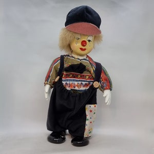 Vintage porcelain clown doll |